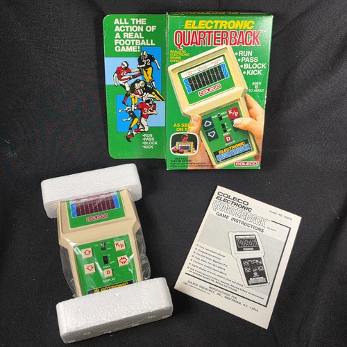 Coleco football quarterback - coleco,