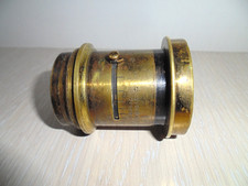 Antica lente ottone grande - lente,