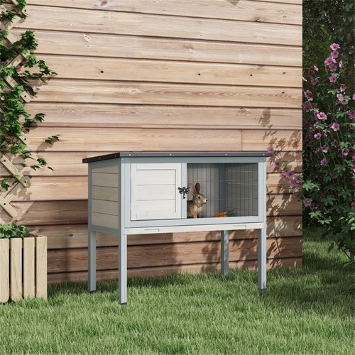 Gabbia per conigli legno - gabbia,