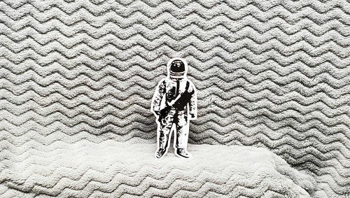 Adesivo pedali spaceman - adesivo,