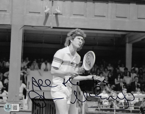 Foto firmata john mcenroe - firmata,