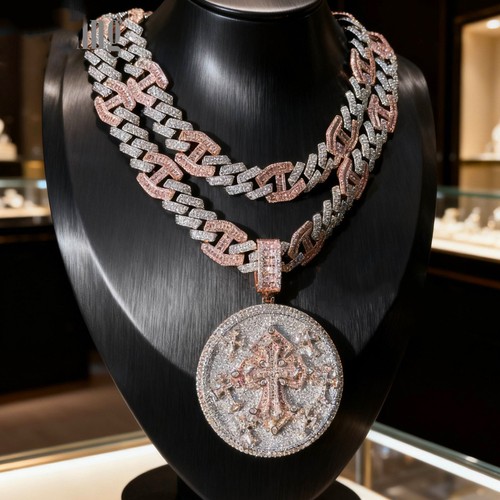Collana cubana con ciondolo