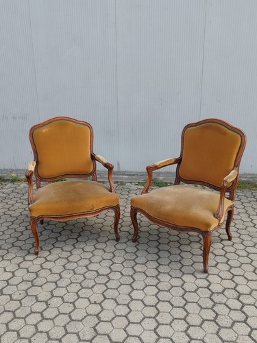 Coppia poltrone stile - luigi, xv