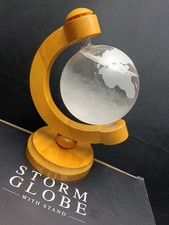 Globo Vetro Tempesta Bottiglia Stazione Meteo Forecaster Meteo Predittore Stazione