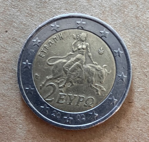 Moneta euro grecia - euro,