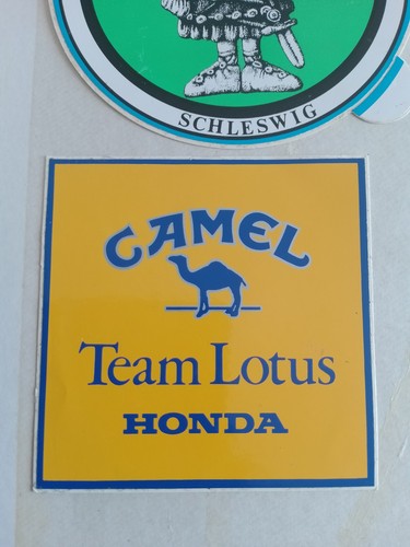 Adesivo camel honda team lotus - adesivo,