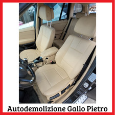 Sedili in pelle beige BMW x3 2004 2005 2006 2007 2008 e 83 e83 2.0d xdrive20d