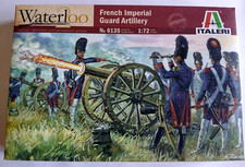 SOLDATINI ITALERI 6135  1/72 Waterloo -FRENCH IMPERIAL GUARD ARTILLERY