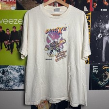 Rara camicia vintage anni 90 Microsoft Direct X II sviluppatore videogiochi Doom Warhammer