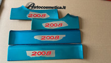 Protezione soglia sottoporta battitacco interni acciaio per Peugeot 2008 I