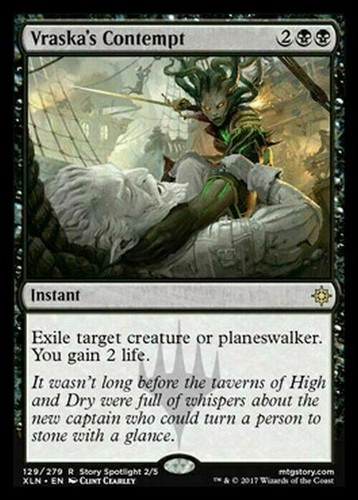 Vraska contempt ixalan - vraska's,