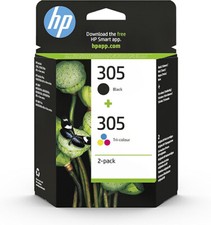 HP 305 - 3YM61AE - 3YM60AE Cartuccia Originale Per Stampanti Getto Di Inchiostro