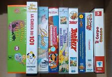 Videocassette VHS Animazione ITA Disney, Pixar, Dreamworks, 20th Century Fox ecc