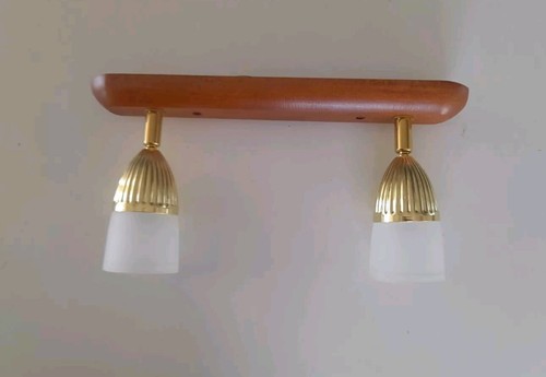 Applique luci legno - applique,