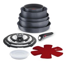 BATTERIA DI PENTOLE LAGOSTINA INGENIO MINERALIS GREEN 13 PEZZI ANCHE INDUZIONE