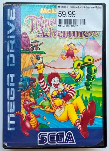 Mega drive donalds treasure - mega,