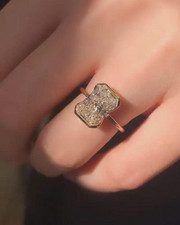 Set mezza lunetta - , moissanite