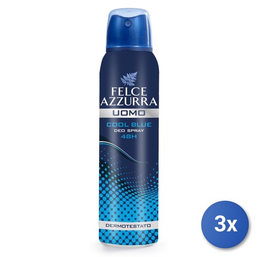 Felce azzurra deodorante - 3x,