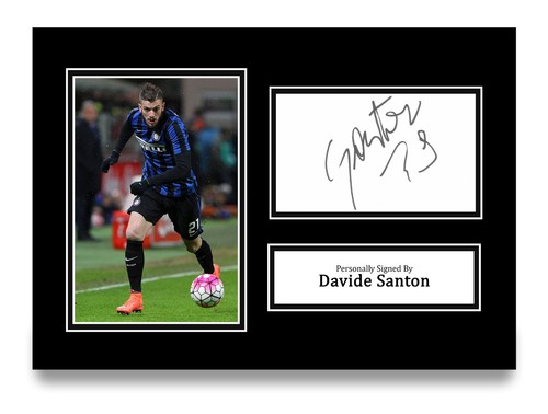 Davide santon foto firmata - davide,