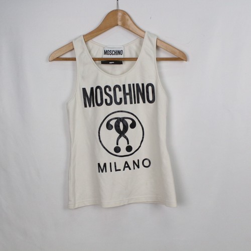 Canotta moschino bianca - canotta,