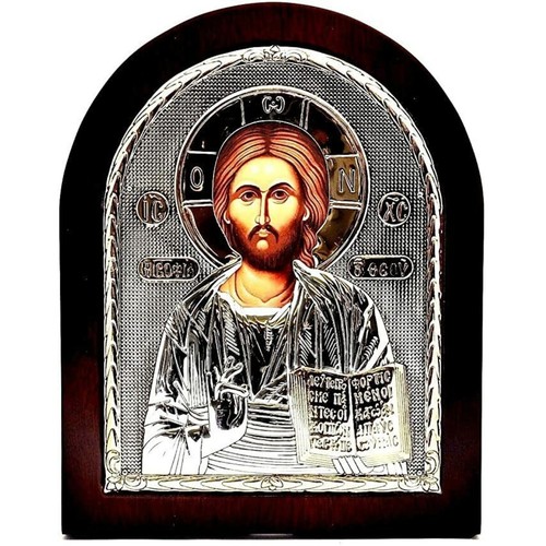 Jesus book icona bizantina - book, in