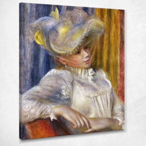 Donna con cappello - cappello, 1891