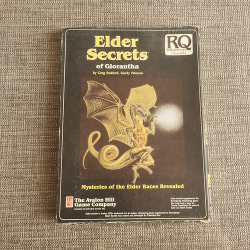 Runequest rpg elder secrets - elder,