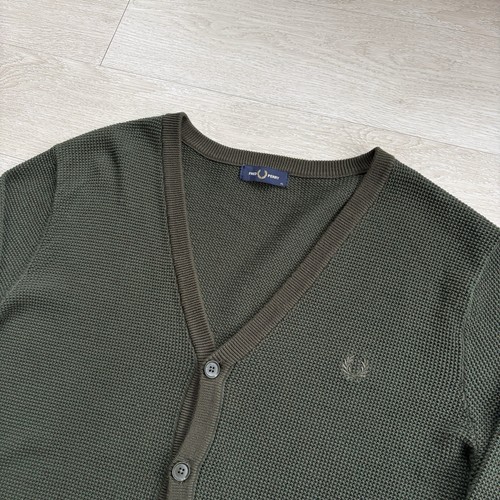 Cardigan fred perry texture - cardigan,