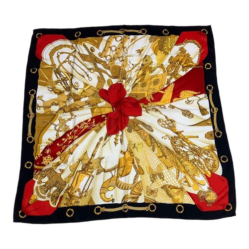 Hermes carre soleil soie - 90,