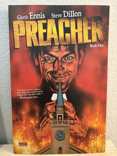 Preacher book one graphic - preacher,