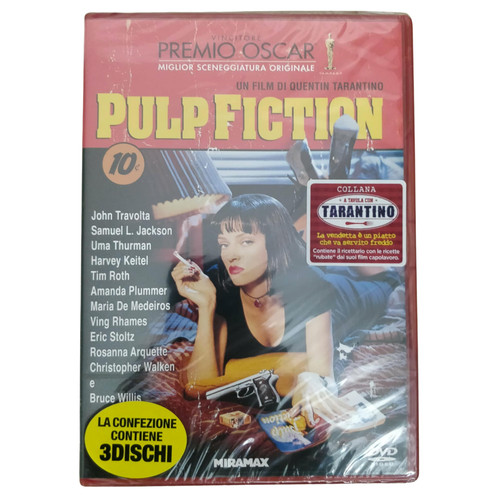 Dvd sigillato pulp fiction - pulp,