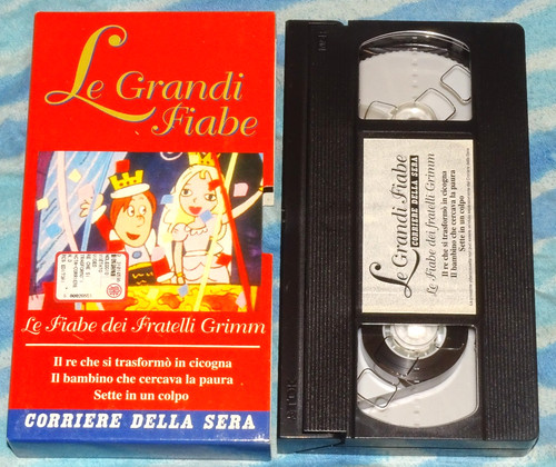 Vhs grandi fiabe - grandi,