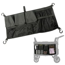 Carrello passeggino strutturato in modo intelligente soluzione di stoccaggio borsa da carico multitasche in rete