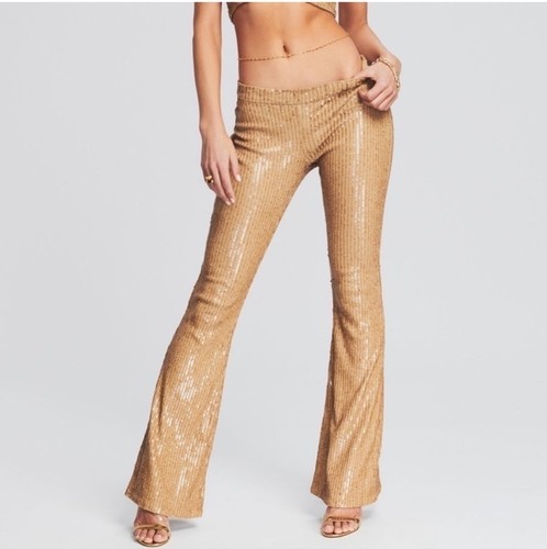 Pantaloni con paillettes