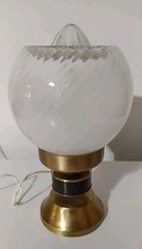 Lampada Abat Jour Murano Toni Zuccheri per Mazzega (?) Space Age 