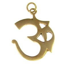 Om Ciondolo IN Bronzo Simbolo