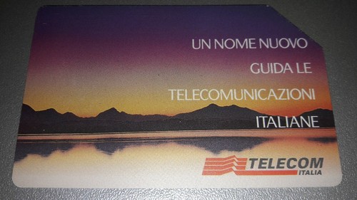 Scheda telefonica 10000 lire - scheda,