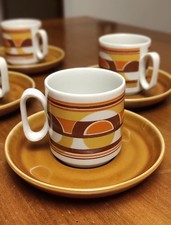 Servizio 6 tazzine caffè con