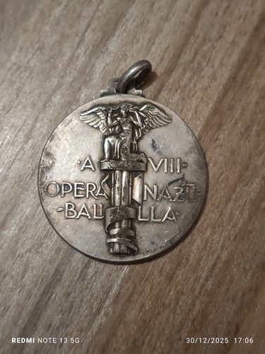 Medaglia argento dell opera - medaglia, dell'opera