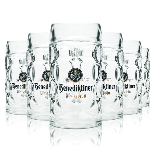 Bicchieri birra benediktiner - 6,