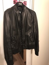 Giubino pelle Dolce & Gabbana Tg. 50