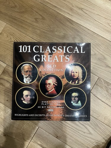 101 classical greats 5cd - 101,