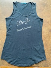 LIU JO++T SHIRT+TANK+NERO++TG