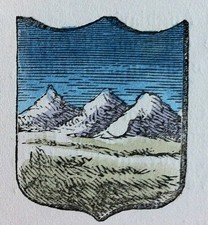 1876 ARALDICA STEMMA  COSENZA