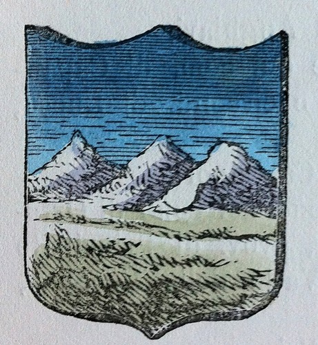 1876 araldica stemma cosenza - stemma,