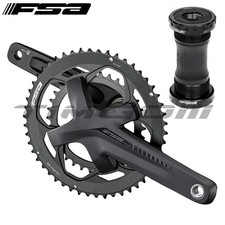 Guarnitura FSA OMEGA CK-4003 strada 2x9/10/11 velocità cava 50-34T 165mm BB-4000