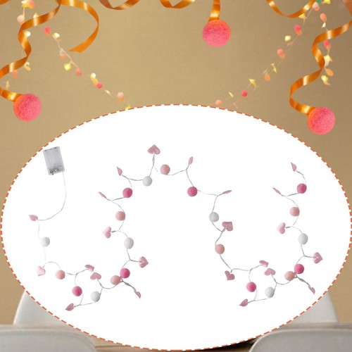 Luci forma cuore rosa per - a, di