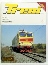 I TRENI OGGI N.91 MAR 1989 STORIA ATTUALITA' MODELLISMO RIVISTA ITALIANA 72823
