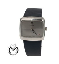 Orologio ZODIAC punto rosso grigio carica manuale solo tempo acciaio donna 19...