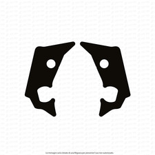 Kit adesivi protezione telaio per Aprilia Dorsoduro 750 2008-2014